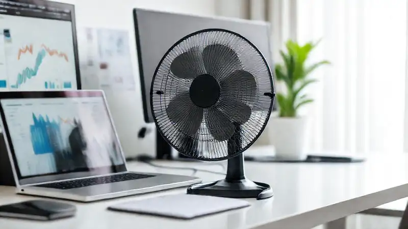 Oficina moderna muestra rendimiento eficiente